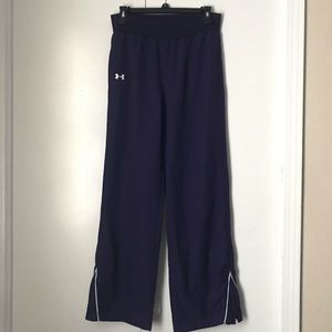 Women’s Purple Under Armour Track Pants